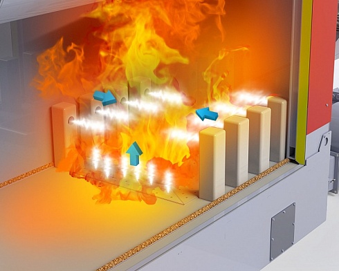 Автоматический котел на щепе FACI FSS
