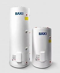 Накопительный напольный водонагреватель косвенного нагрева с ТЭН BAXI UBС