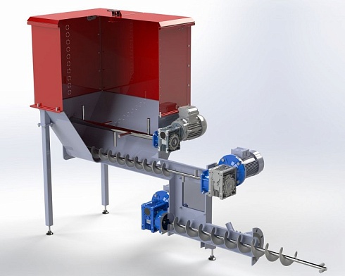 Автоматический котел на щепе FACI FSS
