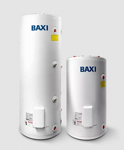Накопительный напольный водонагреватель косвенного нагрева с ТЭН BAXI UBС